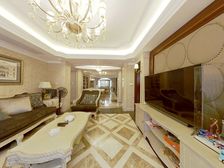 国宾壹号次顶楼,精装中央空调带地暖,湖景大三房.有學.区车位