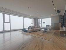 万科天琴湾北向客厅瞰海 豪装智能高DUAN一线海景改善大平层