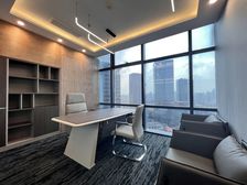 实景实价丨徐汇区地铁口丨国企楼宇丨精装配家具丨落地窗采光好丨