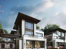 公园里的家 河湾景观合院中式别墅 双首层设计 温榆河老河湾畔