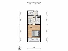 磨房南里中楼层一居室 北工大地铁 低税费满五