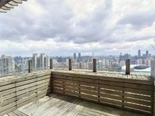 创世纪花园 顶楼复式带露台,俯瞰徐家汇,业主出国急售,可谈