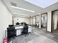 知春路紫金数码园4个隔间20多个工位精装修带家具创业佳选