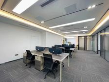 台商大厦写字楼出租 385平 精装 直接可办公 房东直租