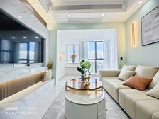 星河丹堤花园 南向精装修3房 自住保养好,业主婚房没住过