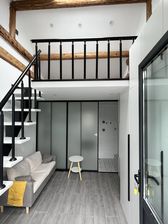 西城 精装 平房 厨卫马桶 有地暖 复式二层