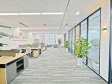 免中介费丨武侯立交旁,电梯口!精装5隔间30工位丨无加时费