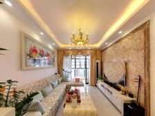 星河丹堤花园 88.47平3居 南向精装修 方便看房