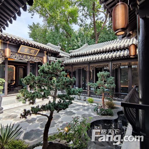 东城区 景山地安门南锣鼓巷精装会所四合院出租 有ktv双车位