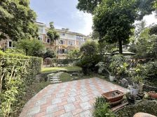 青羊2.5环【联排别墅带80平花园】带独立车库,中庭安静