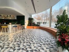 奥体中心一层独栋花园 大小可分割 可长租