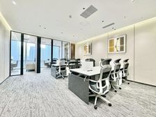 市中心,朝南视野丨超爽采光·3隔间16工位丨品茗洽谈茶艺接待