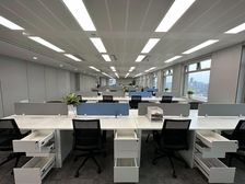 物业直租丨保真!亮马河大厦1000平丨高层视野丨带家具