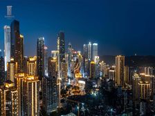 渝中母城,解放碑CBD,国浩18T豪装江景大平层,瞰两江四岸