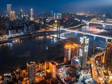 渝中母城,解放碑CBD,国浩18T豪装江景大平层,瞰两江四岸