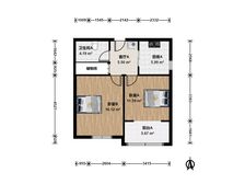 空关随时交易,双南2房全明户型,地铁口,无税,诚心出售