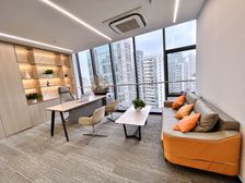 曹杨路上盖,汇融天地正对电梯300平,双面采光,拎包