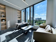 东银中心150平精装带家具,拎包可用,15号线红宝石路站