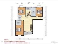 象源丽都 132.97平3居 南北向中装修 随时签约