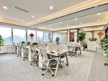 吾悦广场!双面采光!会晤茶室!精装5隔间20工位!商圈成熟