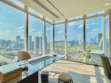 燕莎丨双面采光丨超甲全新现房办公丨接待门面丨 国企