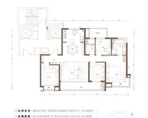 保利·汀澜瑧悦 147平4居 南向简装修 安静不临街