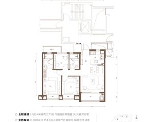 保利·汀澜瑧悦 105平3居 南向精装修 自住保养好