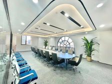 国贸北京财富中心精装正对电梯大气前台接待丨富尔大厦丨正大中心