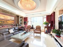 上河村三区平墅大五居,安静位置,前后水系,精装修