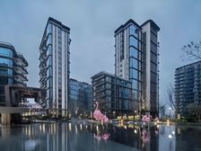 宇宙中芯,照母山龙湖舜山府,楼旺板式大平层,全玻璃幕墙设计