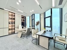 适合金融公司! 带共享配套丨4隔间20工位丨24H空调 看江