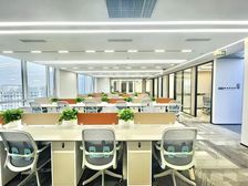 特价房500平 正对电梯天阶大厦精装带家具 直接入驻