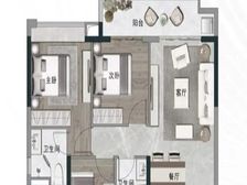 知识城·悦辰壹号 送车位 精装 南向 中层 急售 可议价