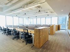 香江前海金融中心2000平精装修办公室出租,大厅可坐280人