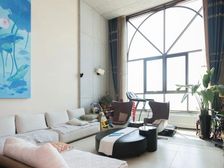 东三环 御景园 0.8空中别墅、无遮挡、客厅高5.7米