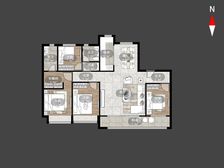 和光晨樾 冠英明德东着急卖 止损 联系看房 家电赠送