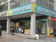 小区门口转角铺,年收21万,贝尔康大药房承租,双证齐全