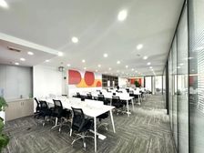 电商直播看过来 拎包办公 空调24 现成直播间 整层办公