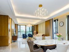 边套中叠、科技住宅、近80平精装地下室、110平大花园