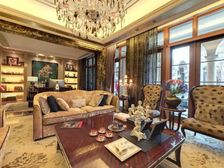 绿城苏州御园746.36平法式合院干挂石材高端大气出国换房售