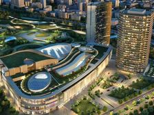 新出!太古坊!酒仙桥颐堤港!10米地铁!全景落地窗!精装家具