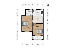 近8和13号线,大双南2房带厅,新出1梯3户,随时交易