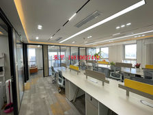 东四环丨远洋国际丨精装200㎡ 全套家具丨四个隔间丨三面采光