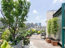 新出一梯两户 送超大空中露台 满五有车位 南北通透 有阳光房