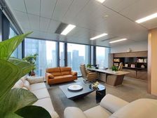 招商前海丨地铁口丨超甲品质丨300平豪华装修带家私丨免租2月