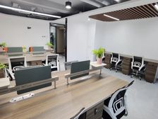 劲松地铁|龙辉大厦|办公室精装105平米出租|带全套办公家具