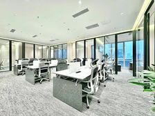 豪装大气前台·金融传媒接待丨·7隔间34工位丨成都西站双地铁