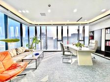 青羊万达·三面采光丨7隔间30工位·大气老板间丨金融传媒接待