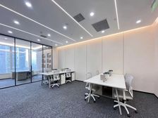 国贸商圈 光华路SOHO 全新装修 正对电梯 拎包入住