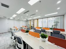 大望路万达广场办公室精装带家具特惠直租2.8元双地铁